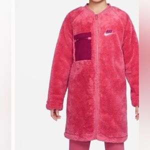 Nike Pink Fleece Kids Jacket